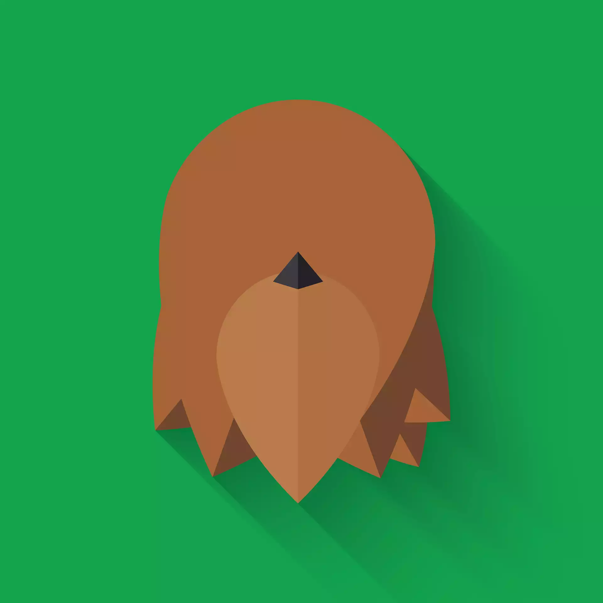 Card - Picture of Chewbacca